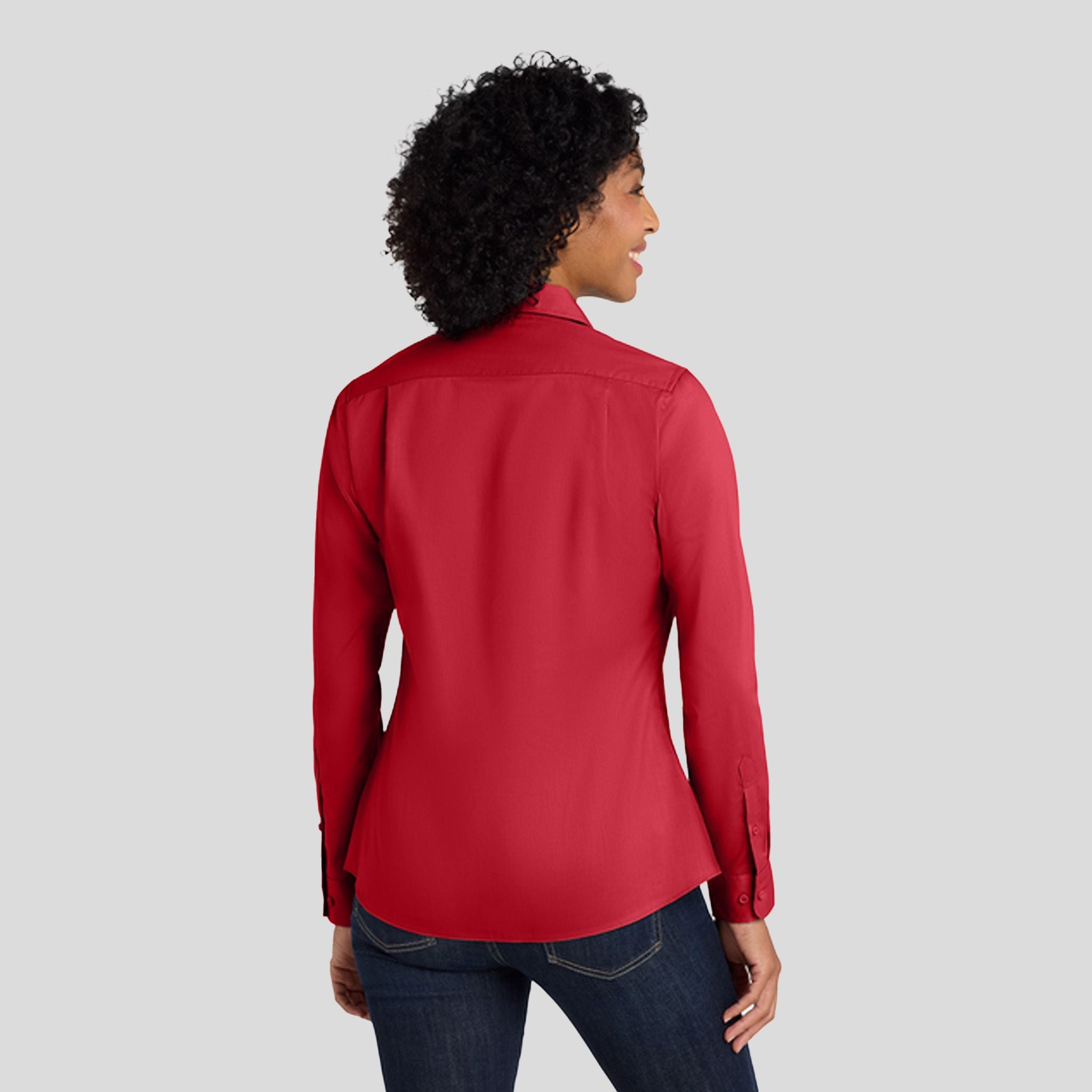 Women's SuperProโข Twill Shirt | Rich Red