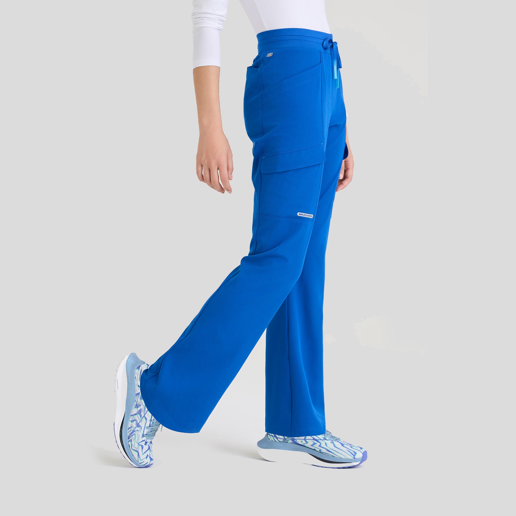 Reward 5 Pocket High Rise Fit & Flare Pant | Royal