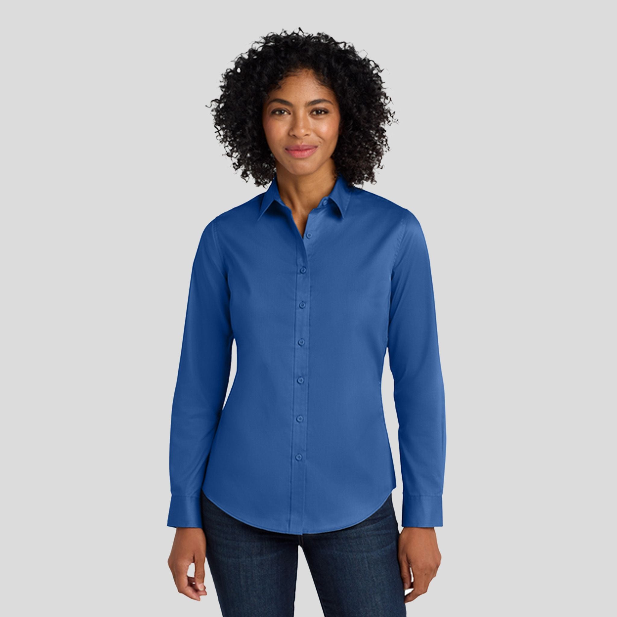 Women's SuperProโข Twill Shirt | True Blue