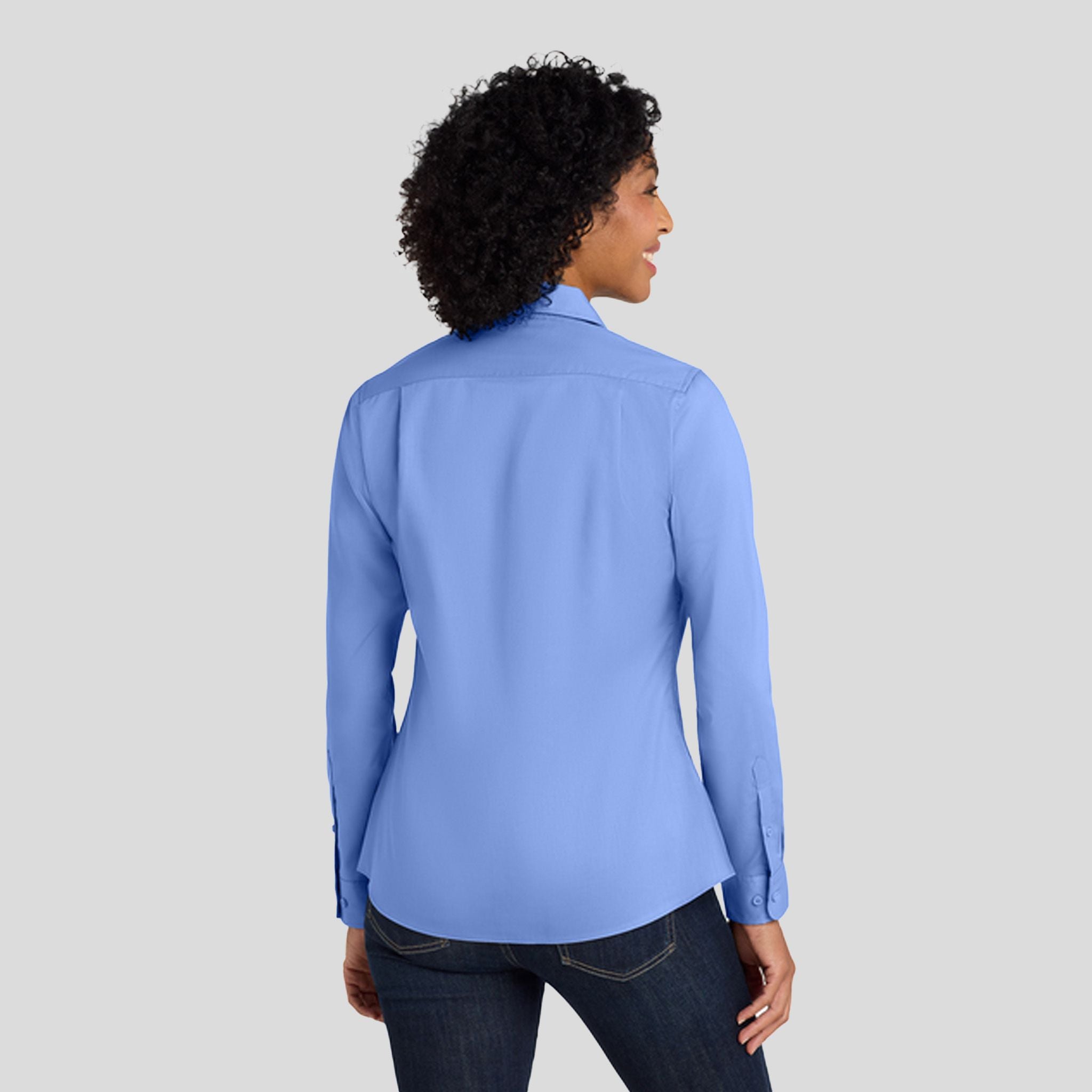 Women's SuperProโข Twill Shirt | Ultramarine Blue