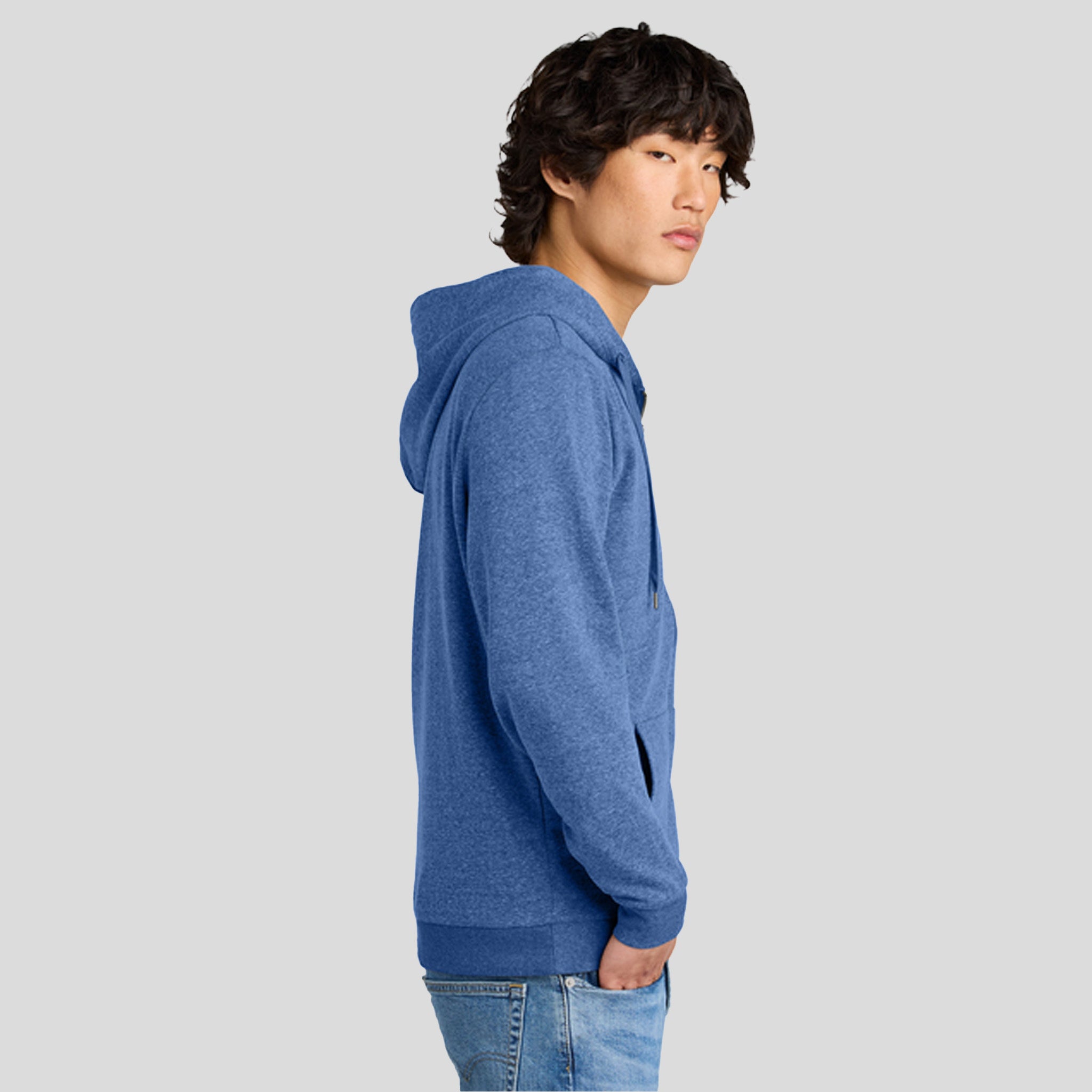 Perfect Triยฎ Fleece Full-Zip Hoodie | Royal Frost