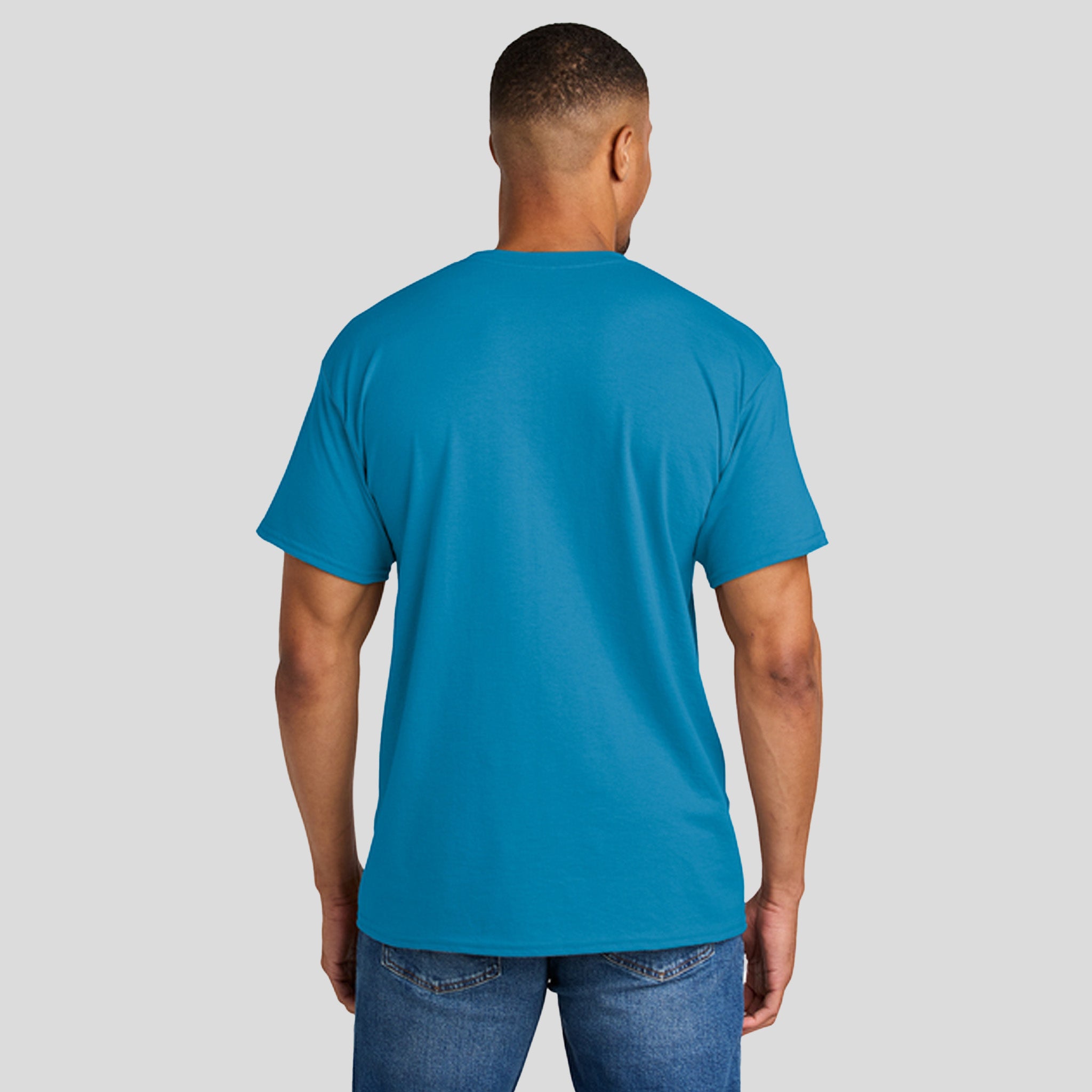 Gildanยฎ DryBlendยฎ 50 Cotton/50 Poly T-Shirt | Sapphire
