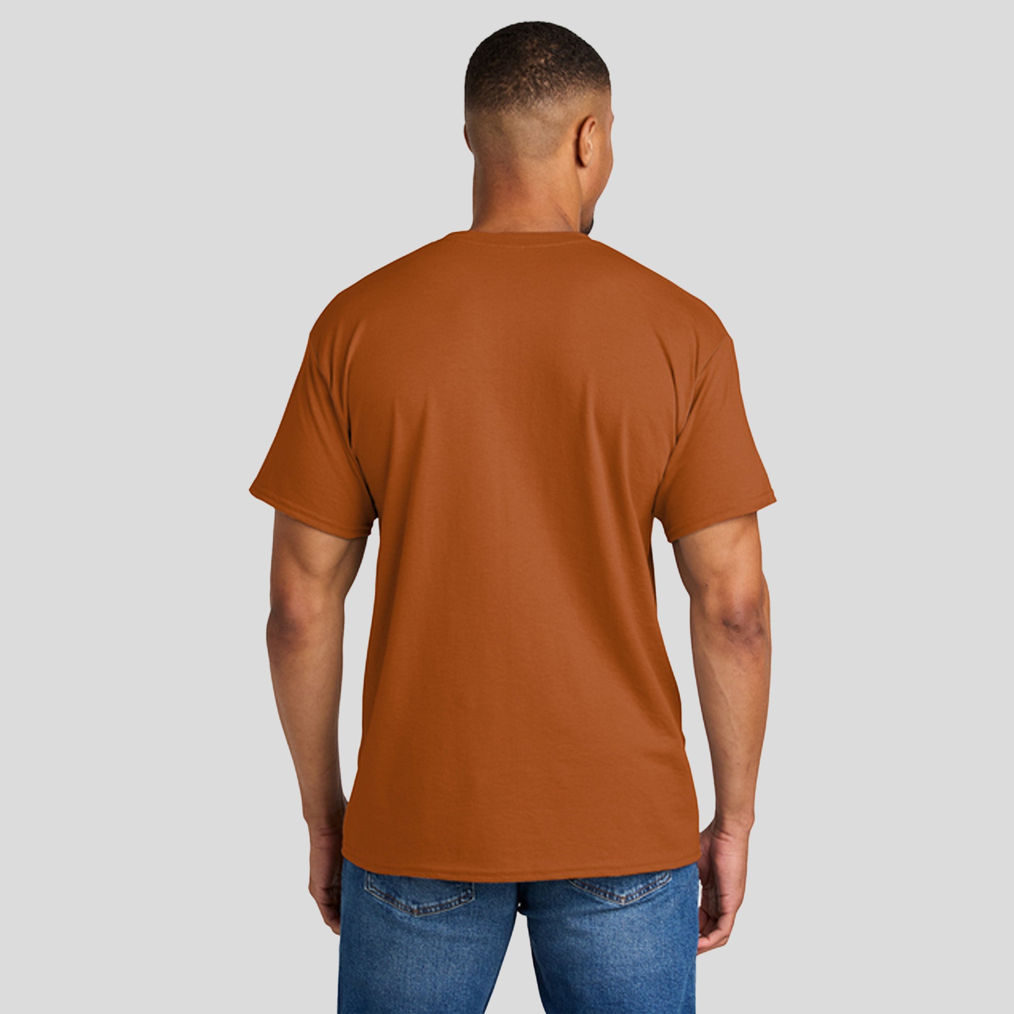 Gildanยฎ DryBlendยฎ 50 Cotton/50 Poly T-Shirt | Texas Orange