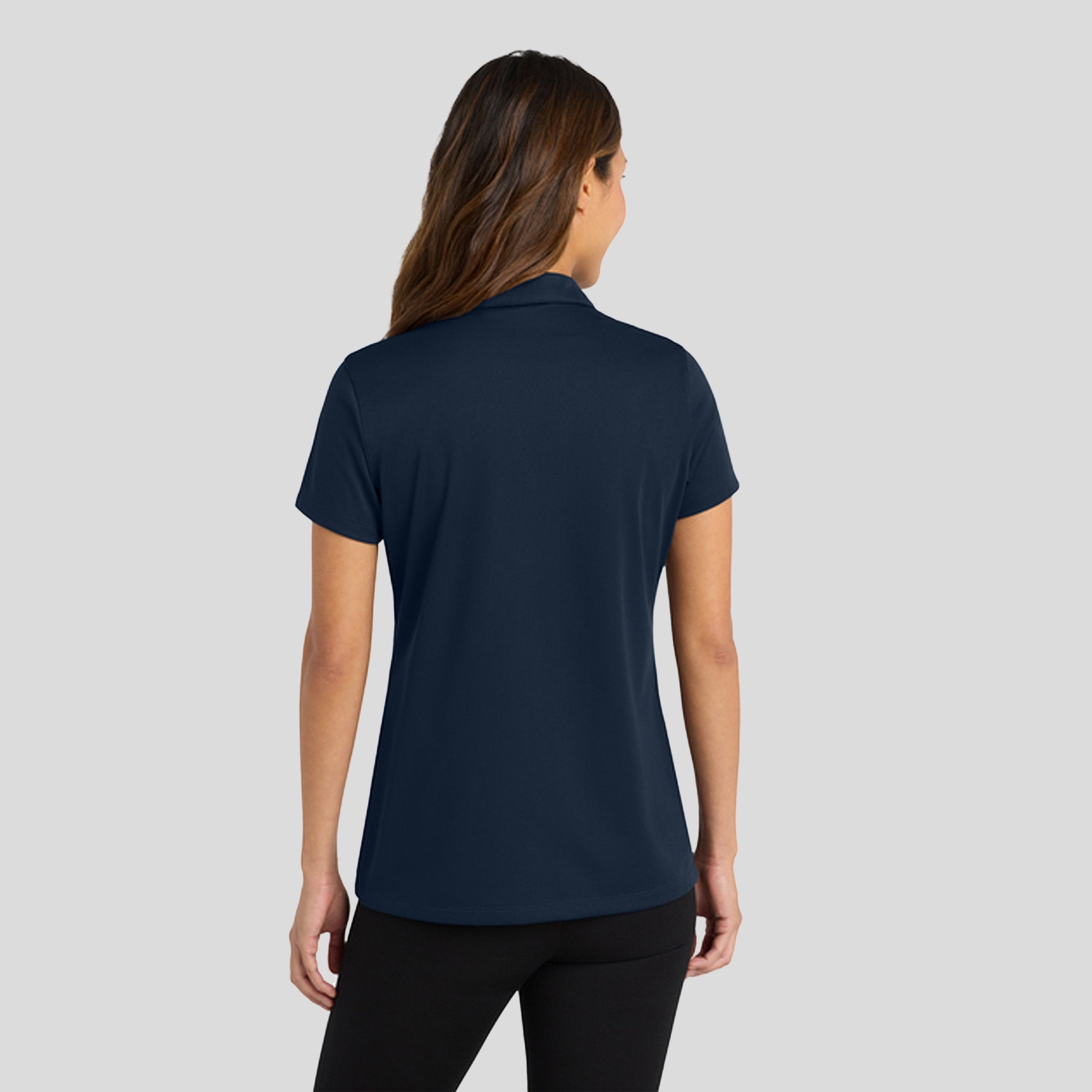 Women's Tech Pique Polo | Dark Navy