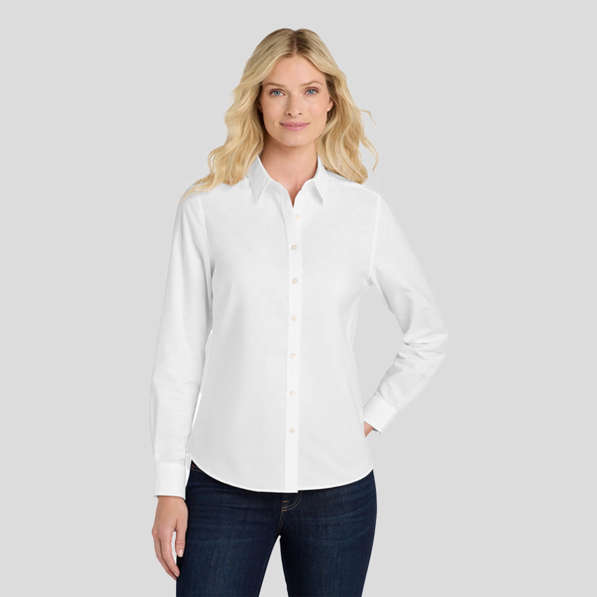 Women's SuperProβ’ Oxford Shirt | White