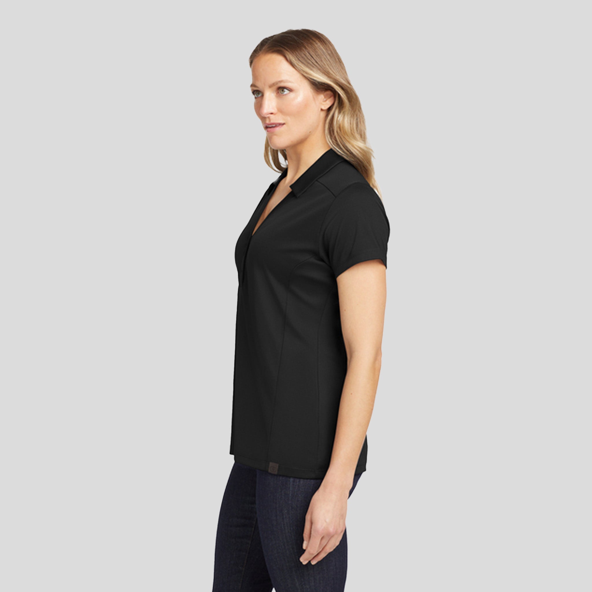 Women's Framework Polo | Blacktop