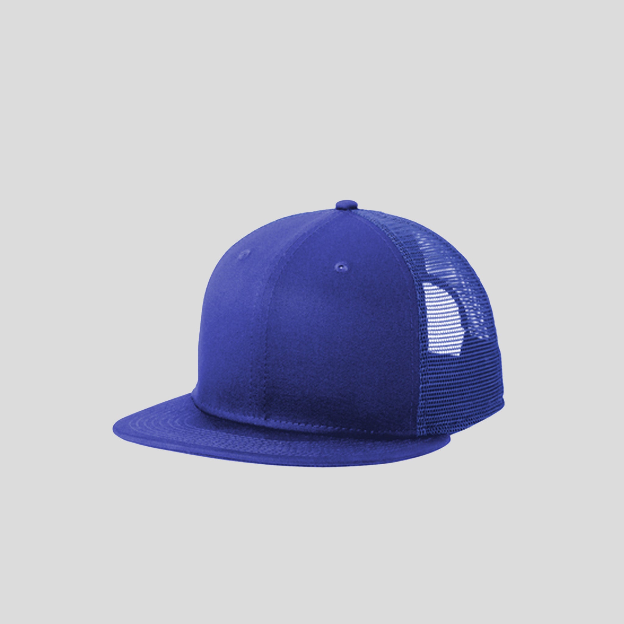 Standard Fit Snapback Trucker Cap | Royal/Royal