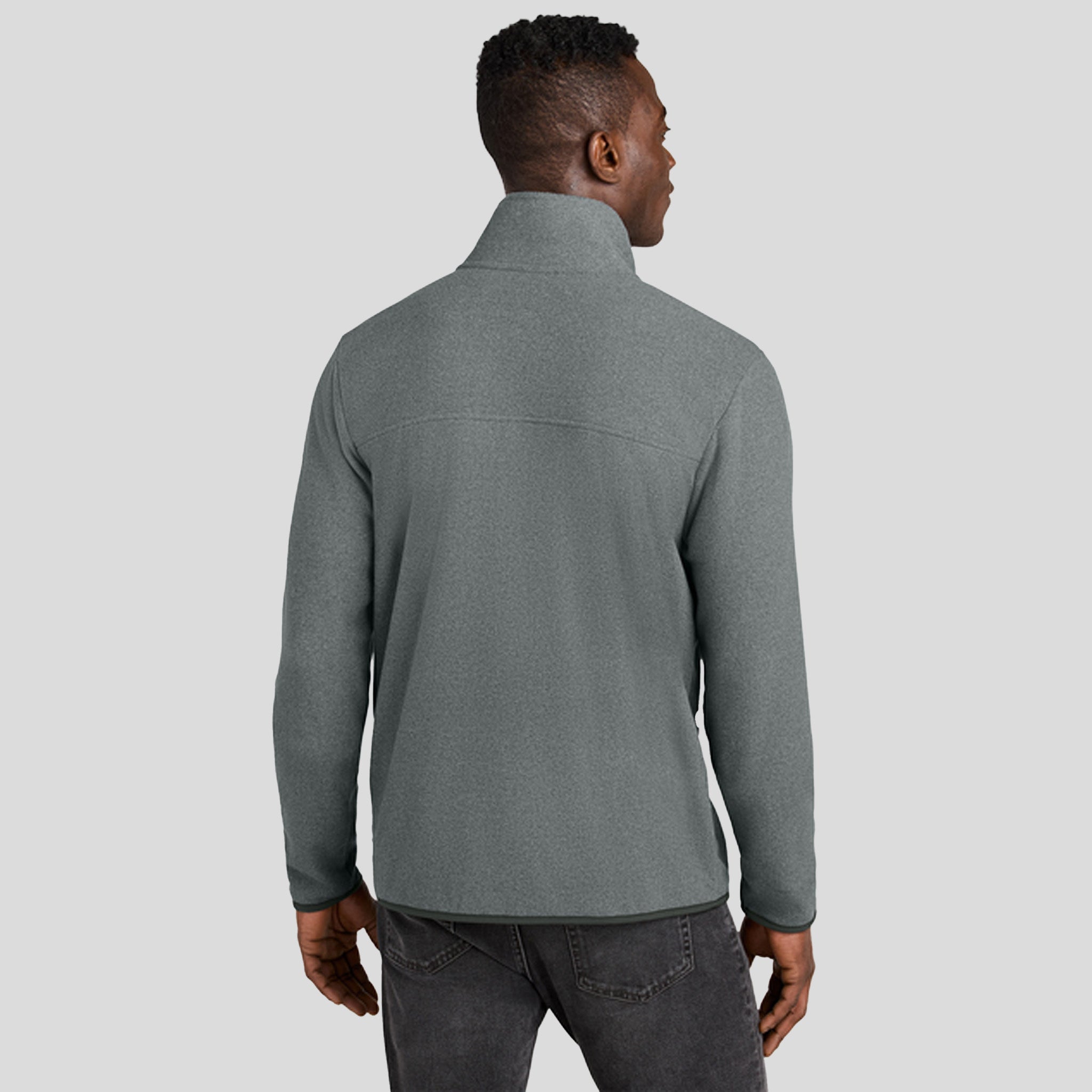 Glacier 1/4-Zip Fleece | TNF Medium Grey Heather