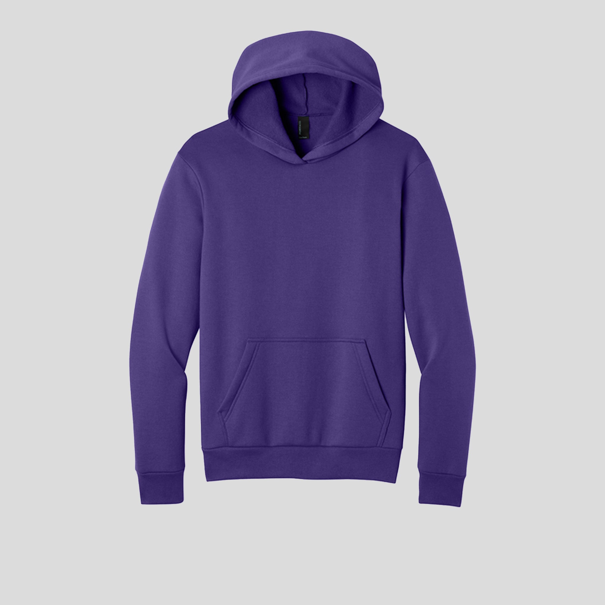 Easy Fleece Pullover Hooded Sweatshirt | Team Purple