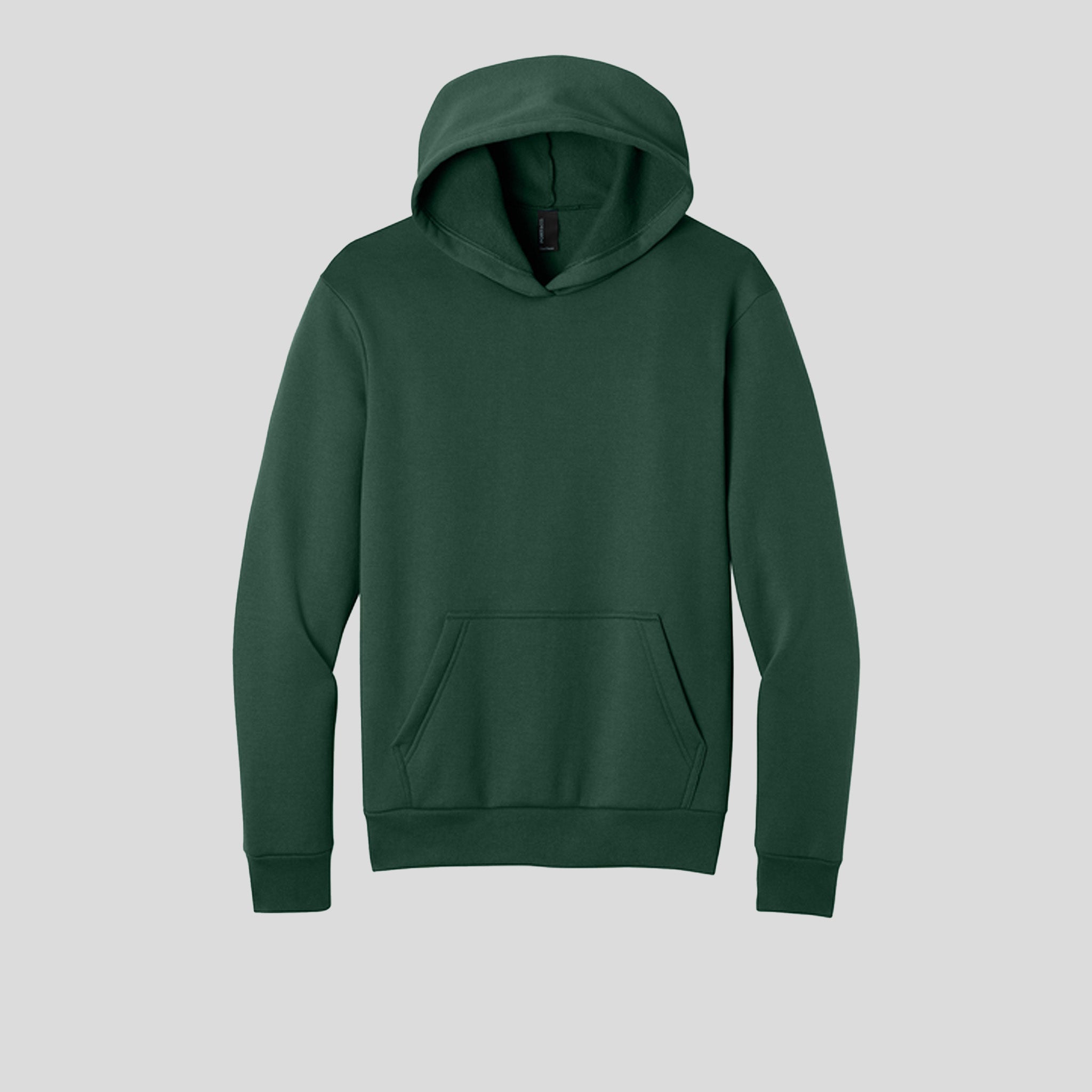 Easy Fleece Pullover Hooded Sweatshirt | Dark Green