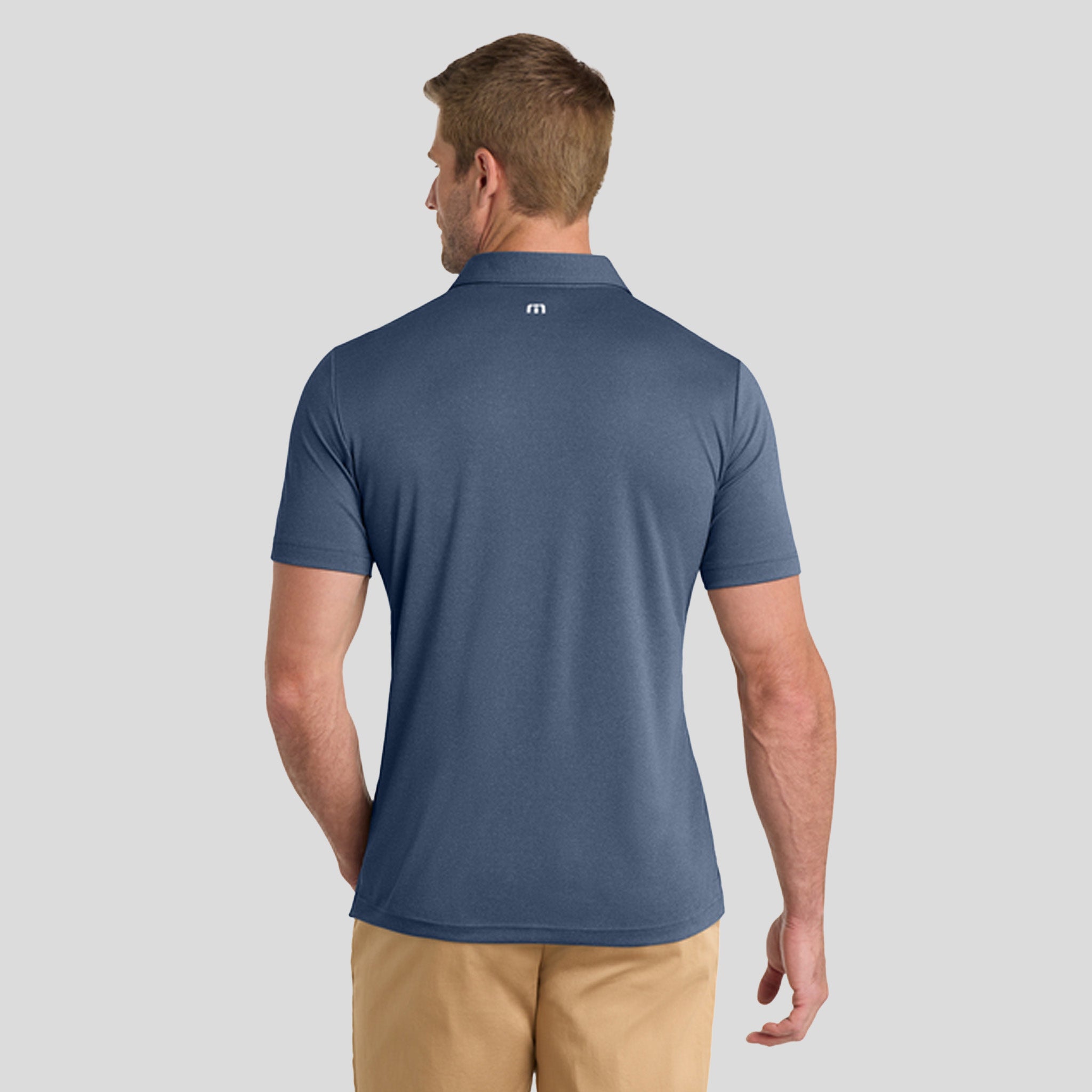 Coto Performance Polo | Vintage Indigo/ Black
