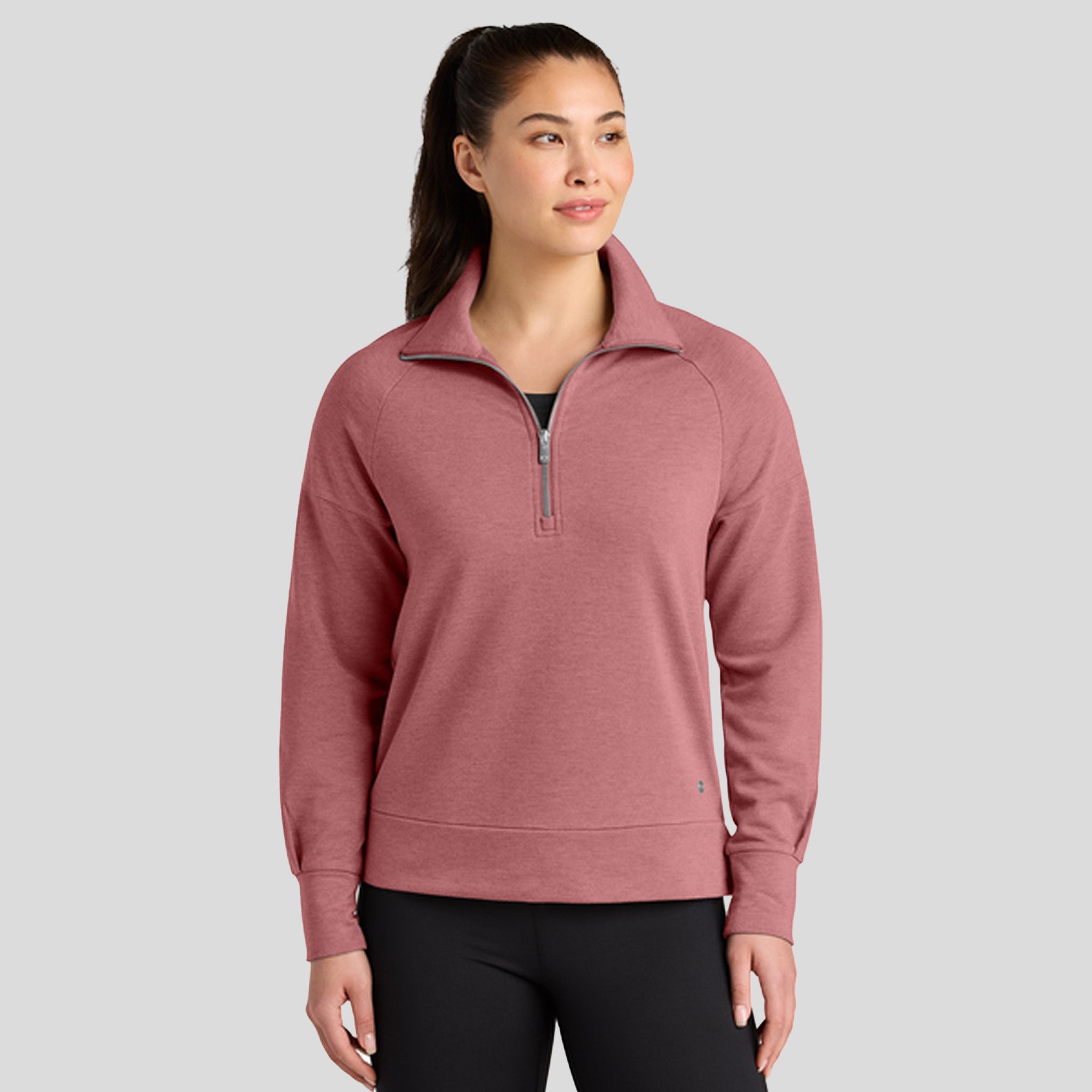 Womenβs Luuma 1/2-Zip | Desert Pink