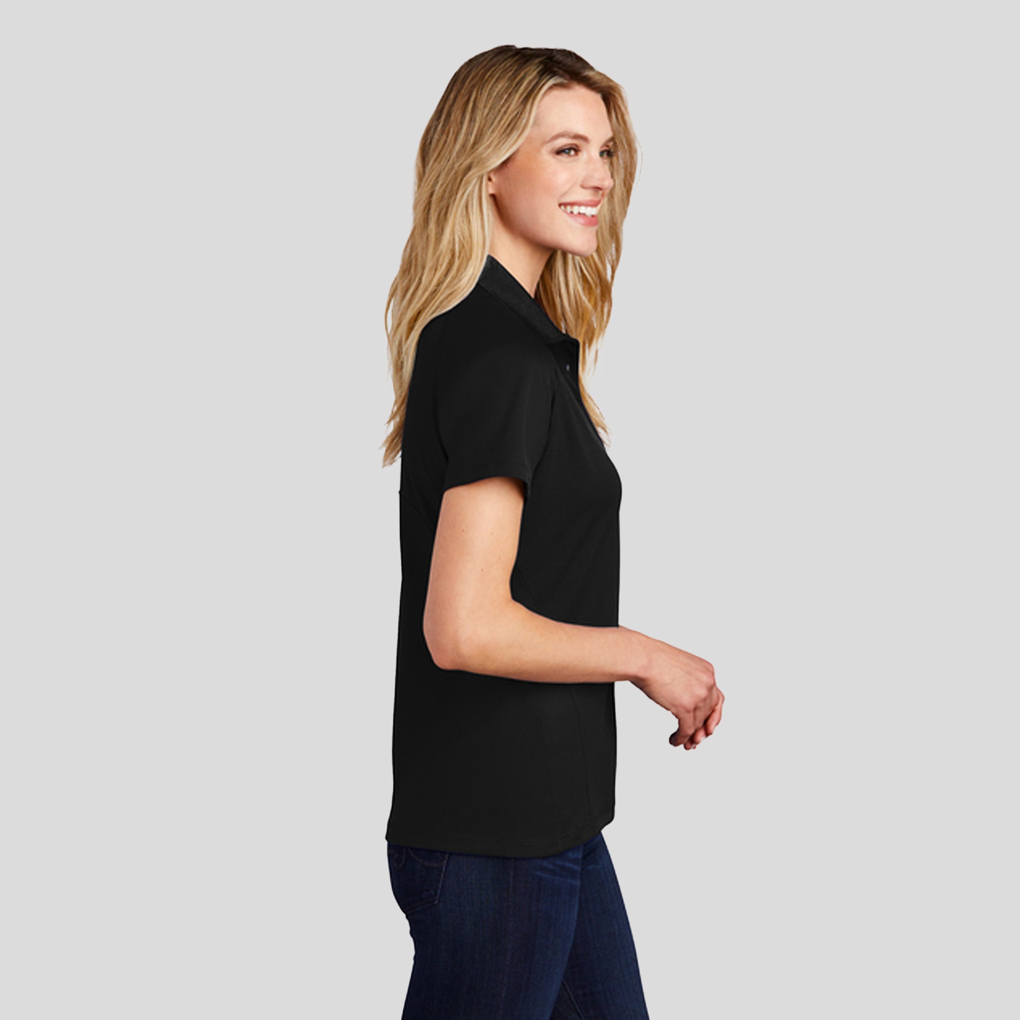 Women's Dri-Meshยฎ Pro Polo | Black