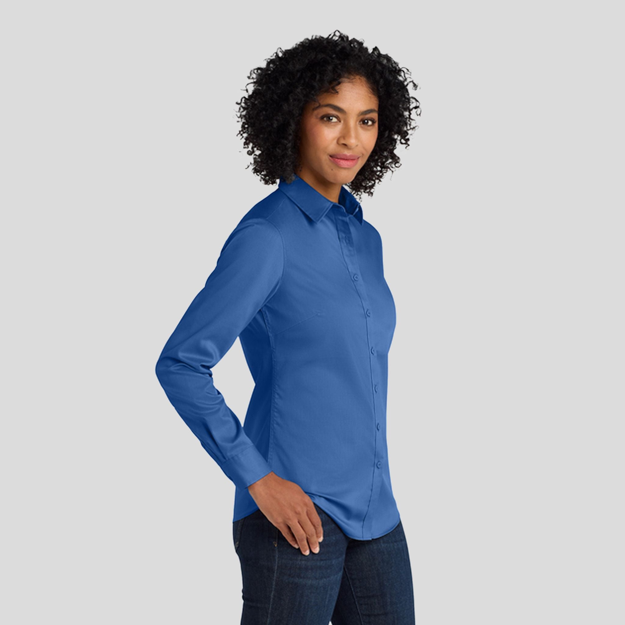Women's SuperProโข Twill Shirt | True Blue