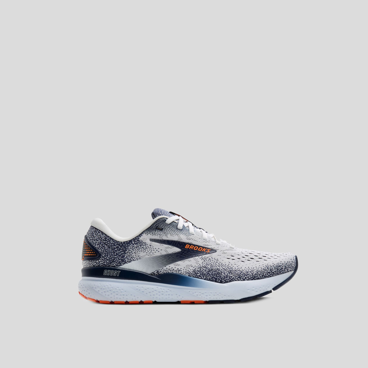 Men's Ghost 16 | White/Peacoat/Orange