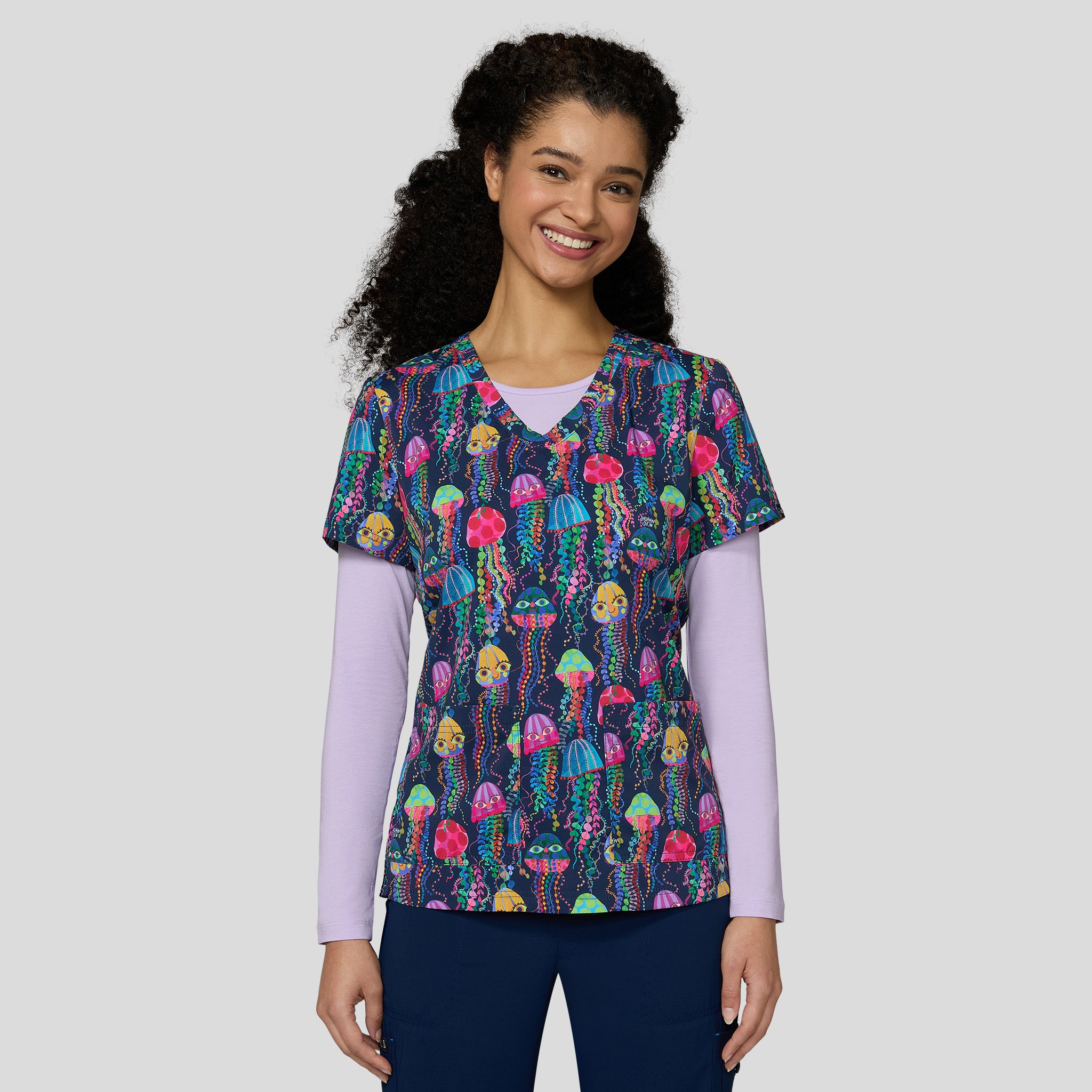 Artists Series Leslie Top | Jellyfish Eyes