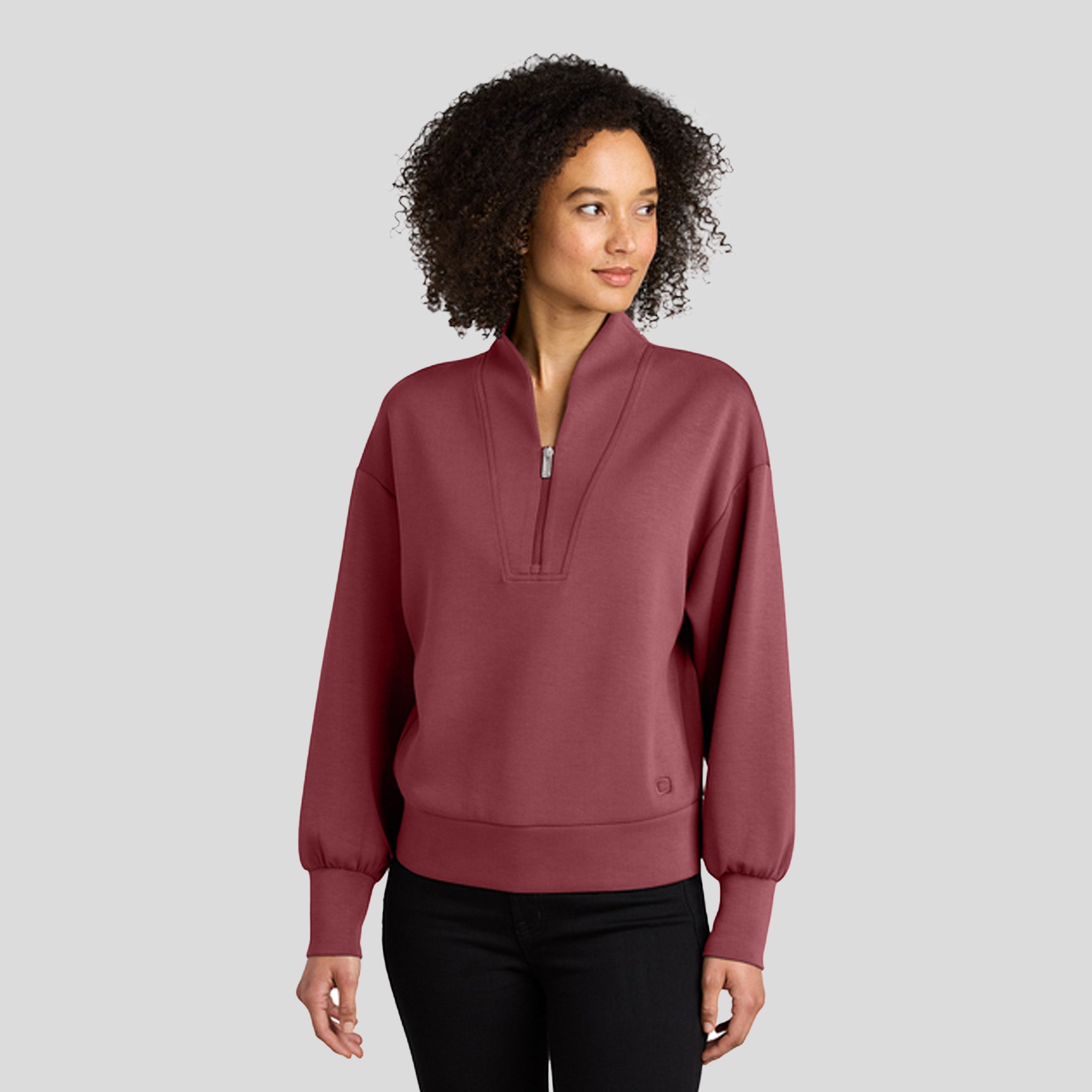 Women’s Transcend 1/4-Zip | Soft Ruby