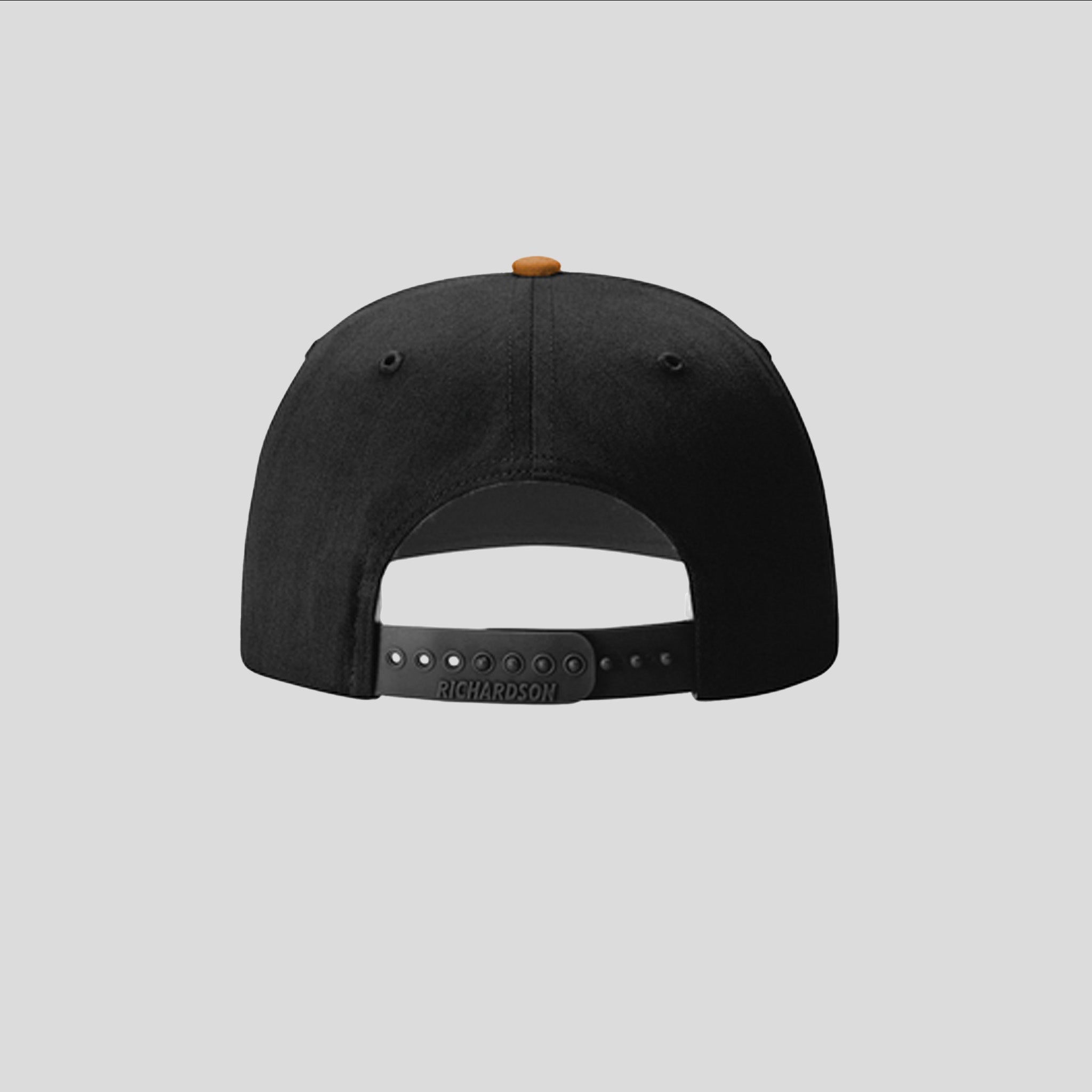 Solid Twill Trucker Hat | Caramel/Black