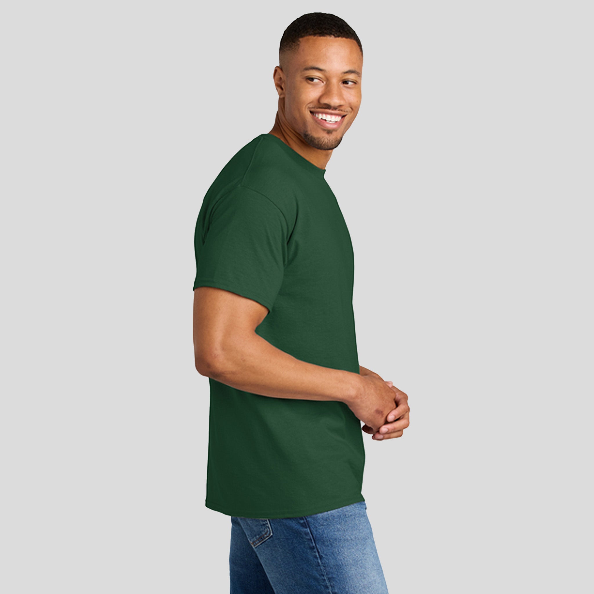 Gildan® DryBlend® 50 Cotton/50 Poly T-Shirt | Dark Green