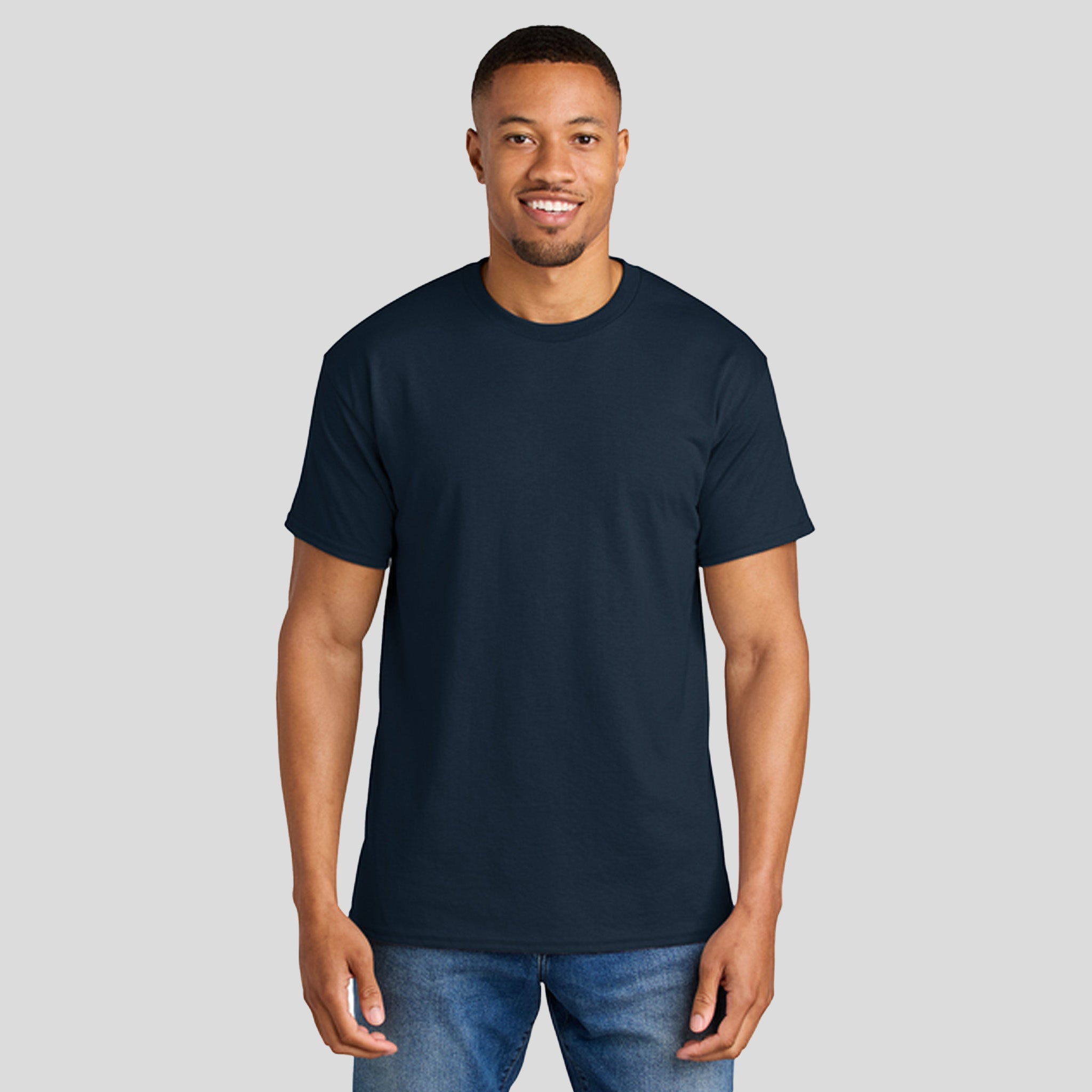 Gildan® DryBlend® 50 Cotton/50 Poly T-Shirt | Dark Navy
