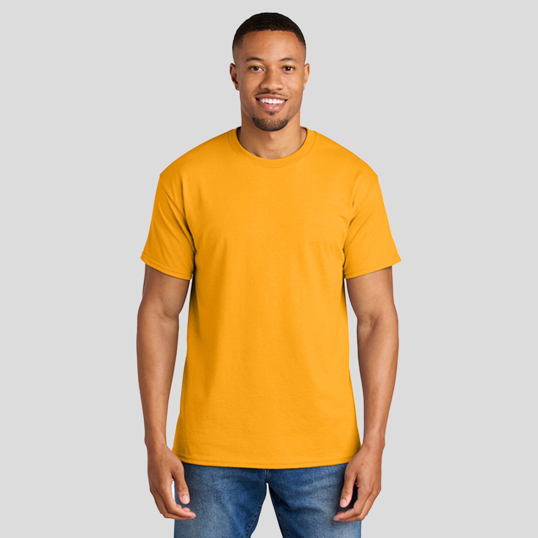 Gildan® DryBlend® 50 Cotton/50 Poly T-Shirt | Gold