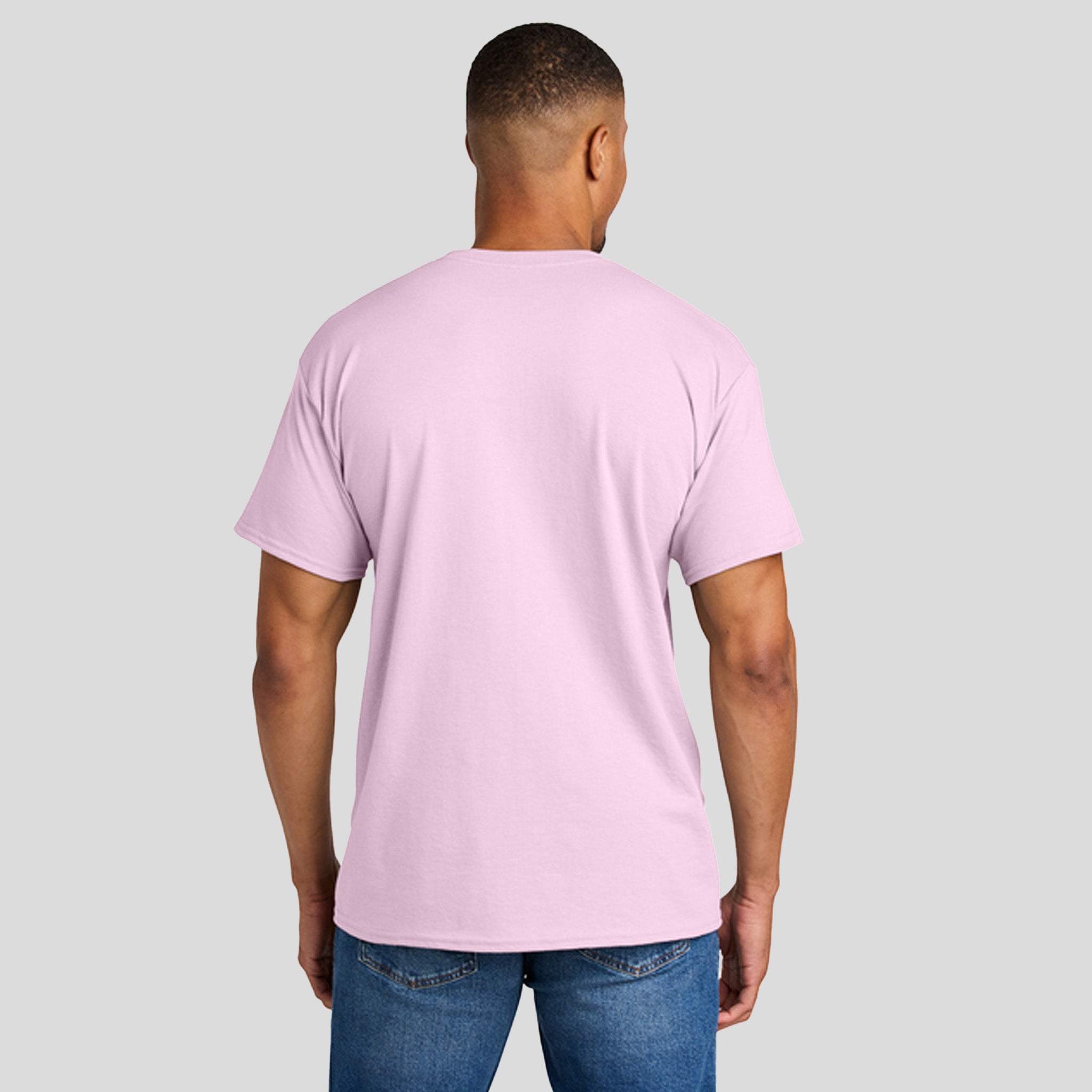 Gildan® DryBlend® 50 Cotton/50 Poly T-Shirt | Light Pink
