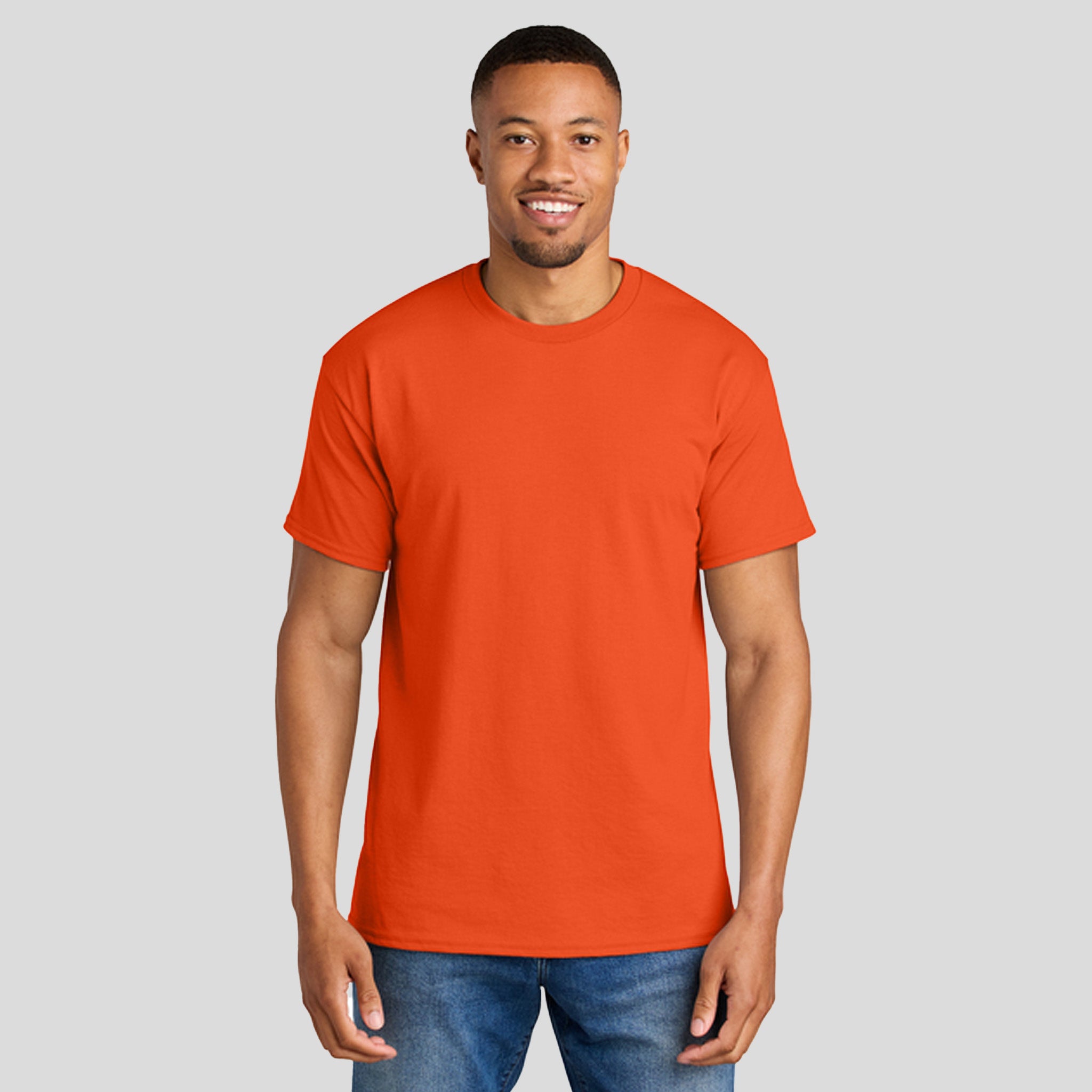 Gildan® DryBlend® 50 Cotton/50 Poly T-Shirt | Orange