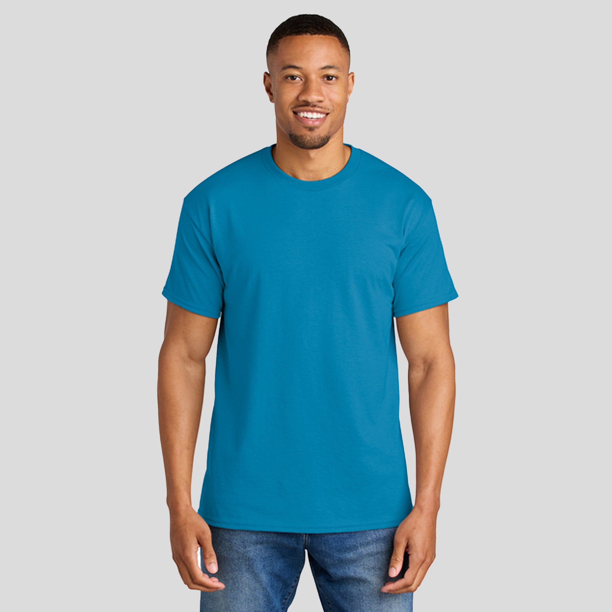 Gildan® DryBlend® 50 Cotton/50 Poly T-Shirt | Sapphire