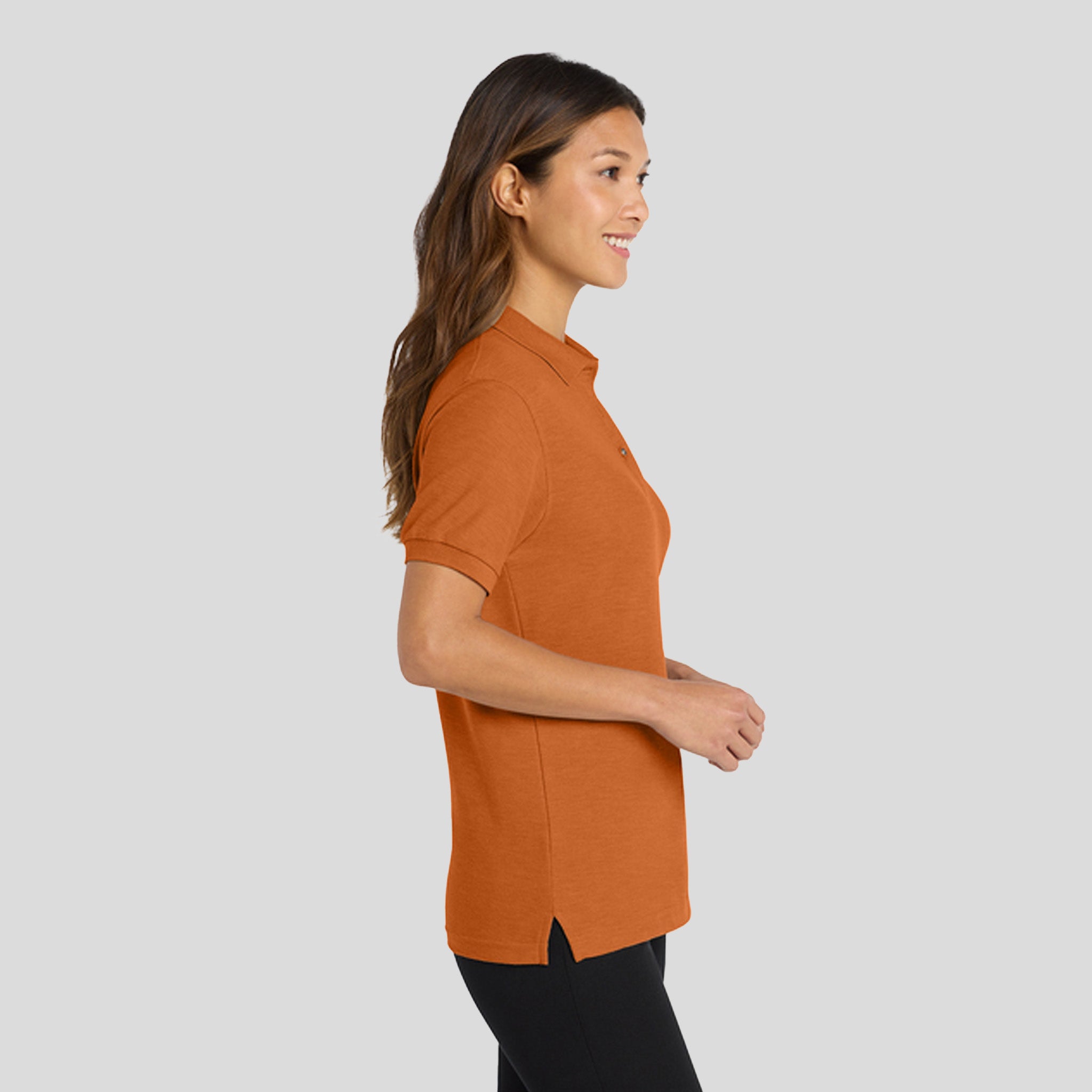 Women's Silk Touch™ Polo | Texas Orange