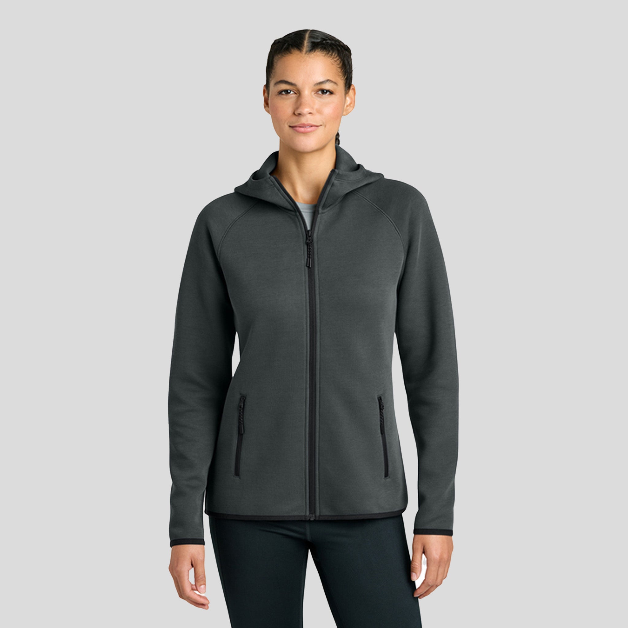 Women’s Phenom Full-Zip Hoodie | Iron Grey