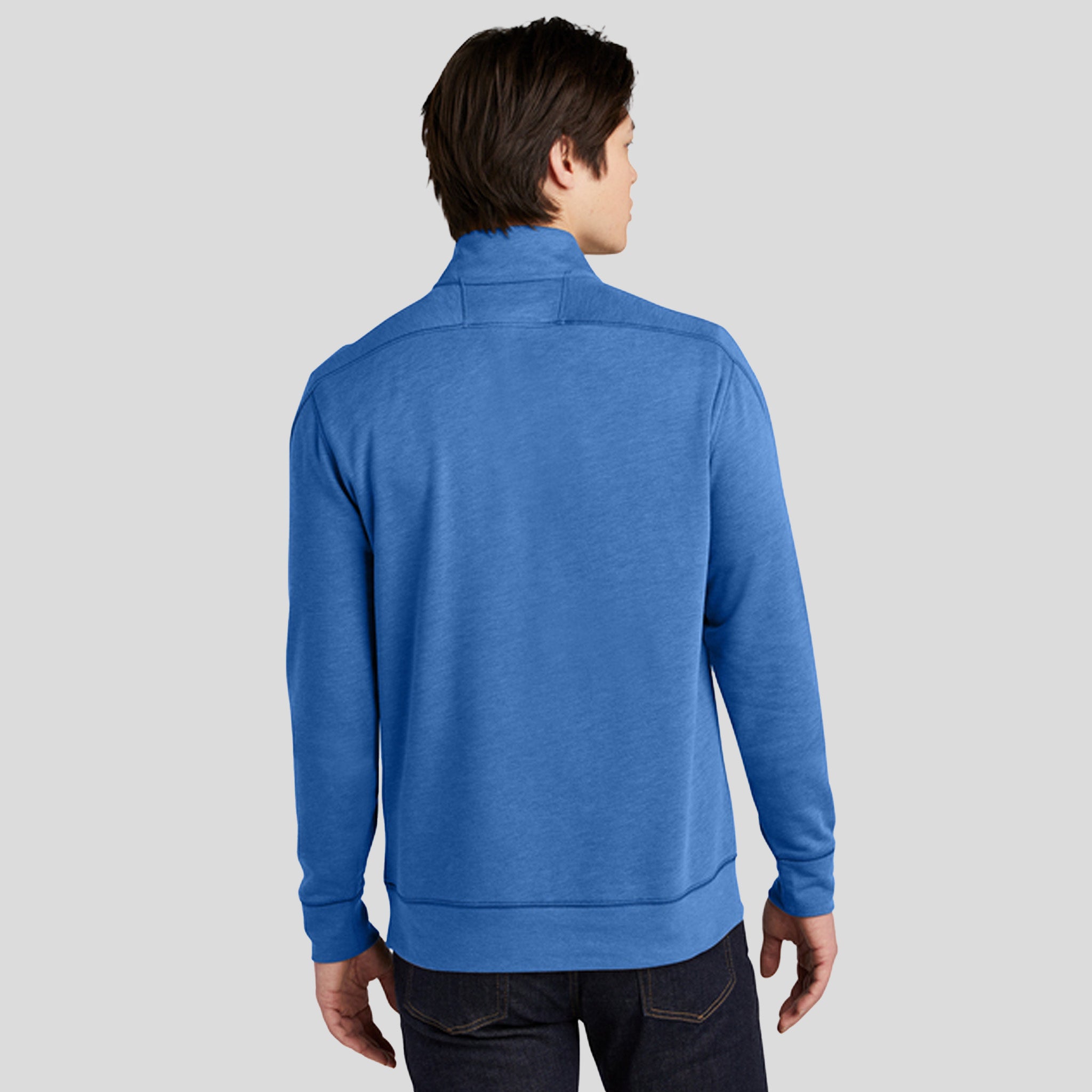 Tri-Blend Fleece 1/4-Zip Pullover | Royal Heather