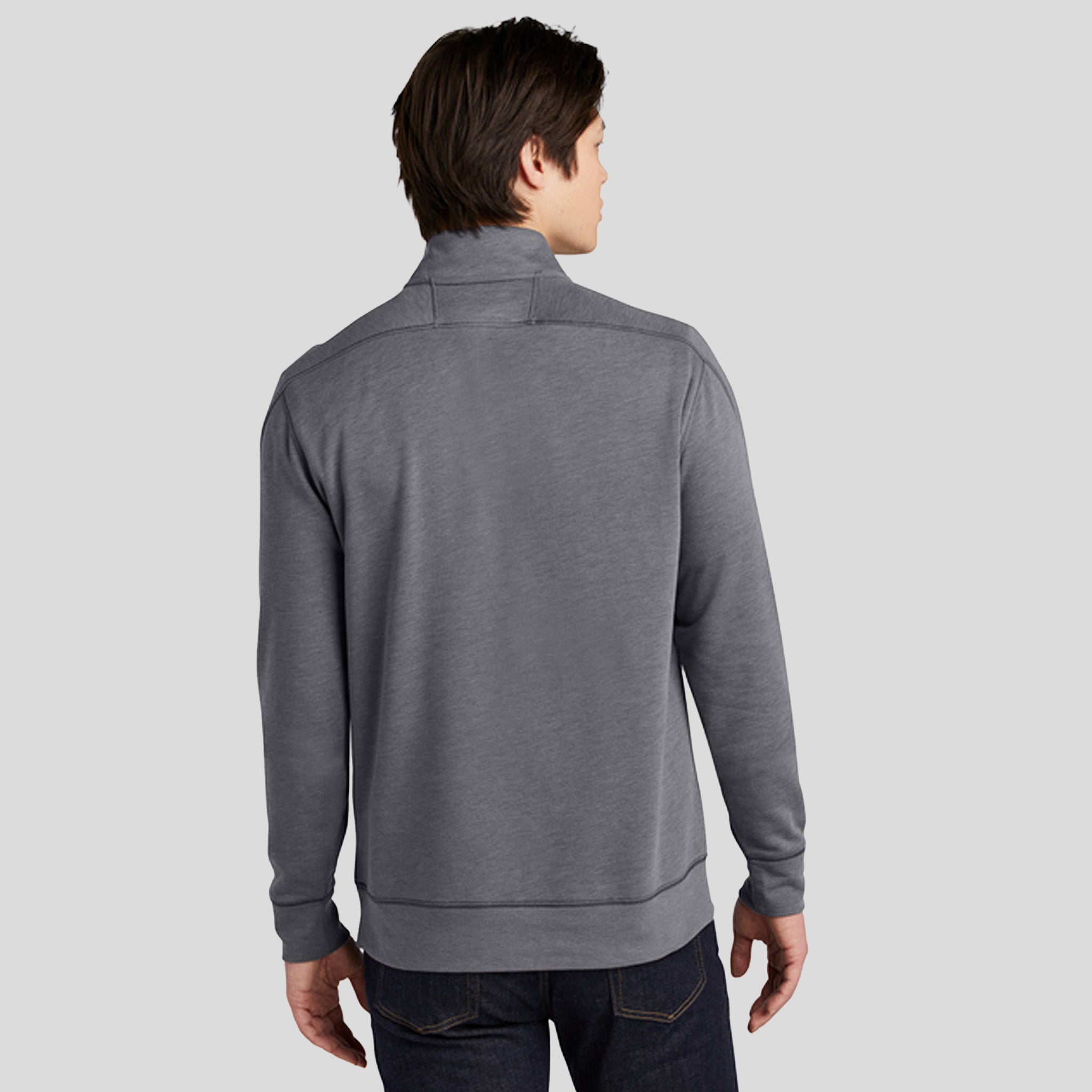 Tri-Blend Fleece 1/4-Zip Pullover | Shadow Grey Heather
