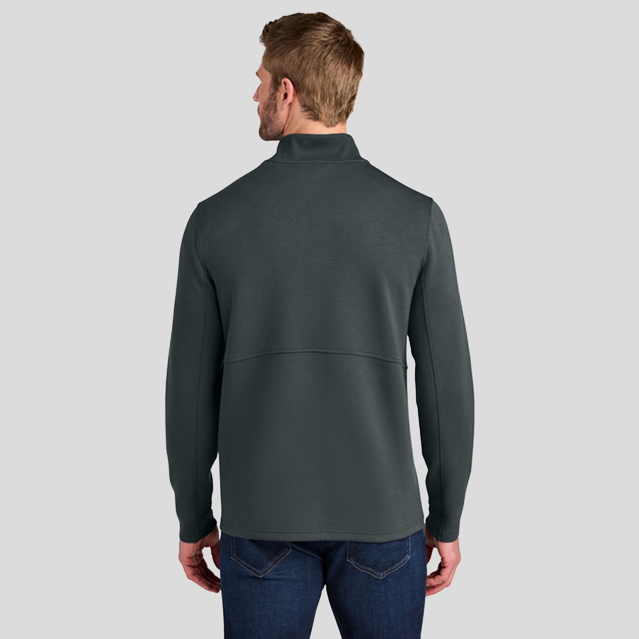 Transcend 1/4-Zip | Tarmac Grey
