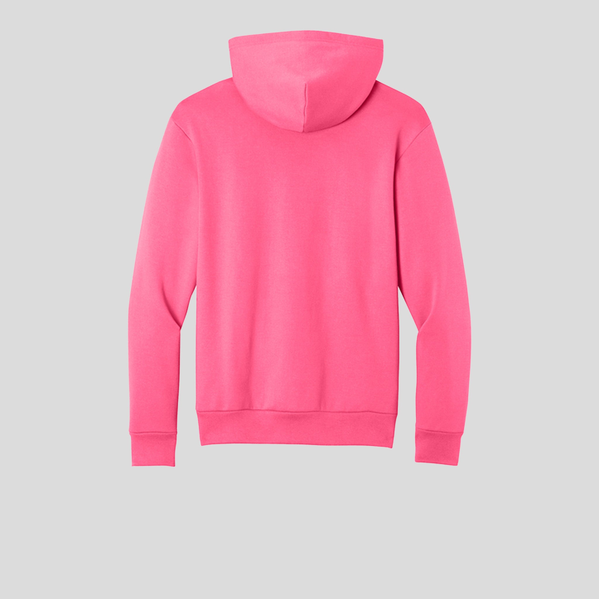Easy Fleece Pullover Hooded Sweatshirt | Neon Pink