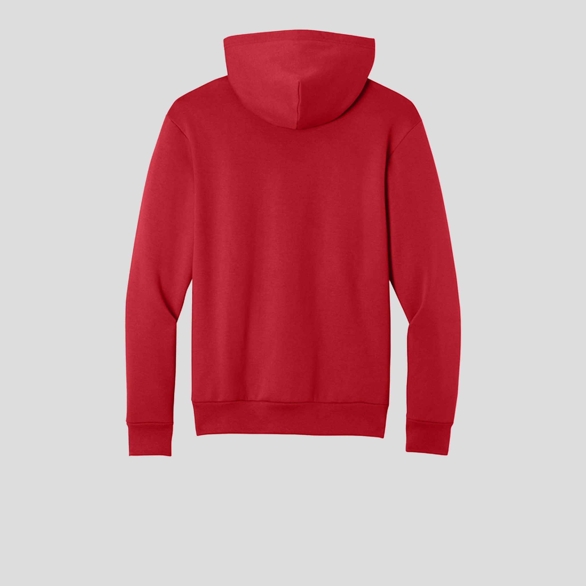 Easy Fleece Pullover Hooded Sweatshirt | Red