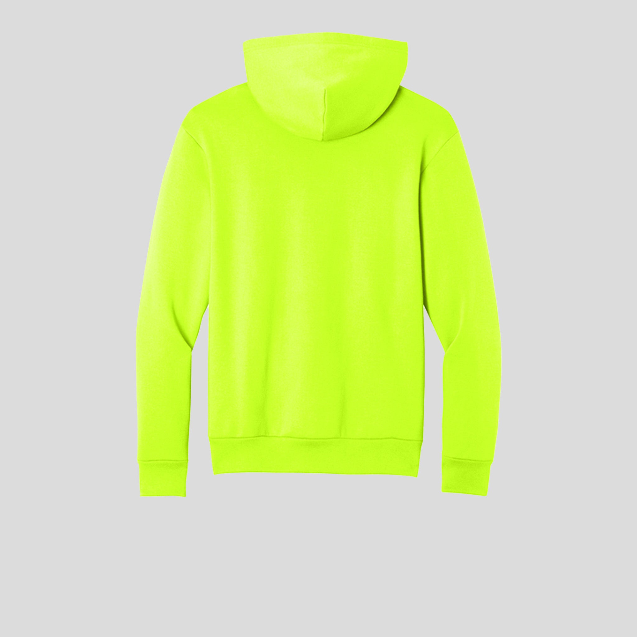 Easy Fleece Pullover Hooded Sweatshirt | Safety Green
