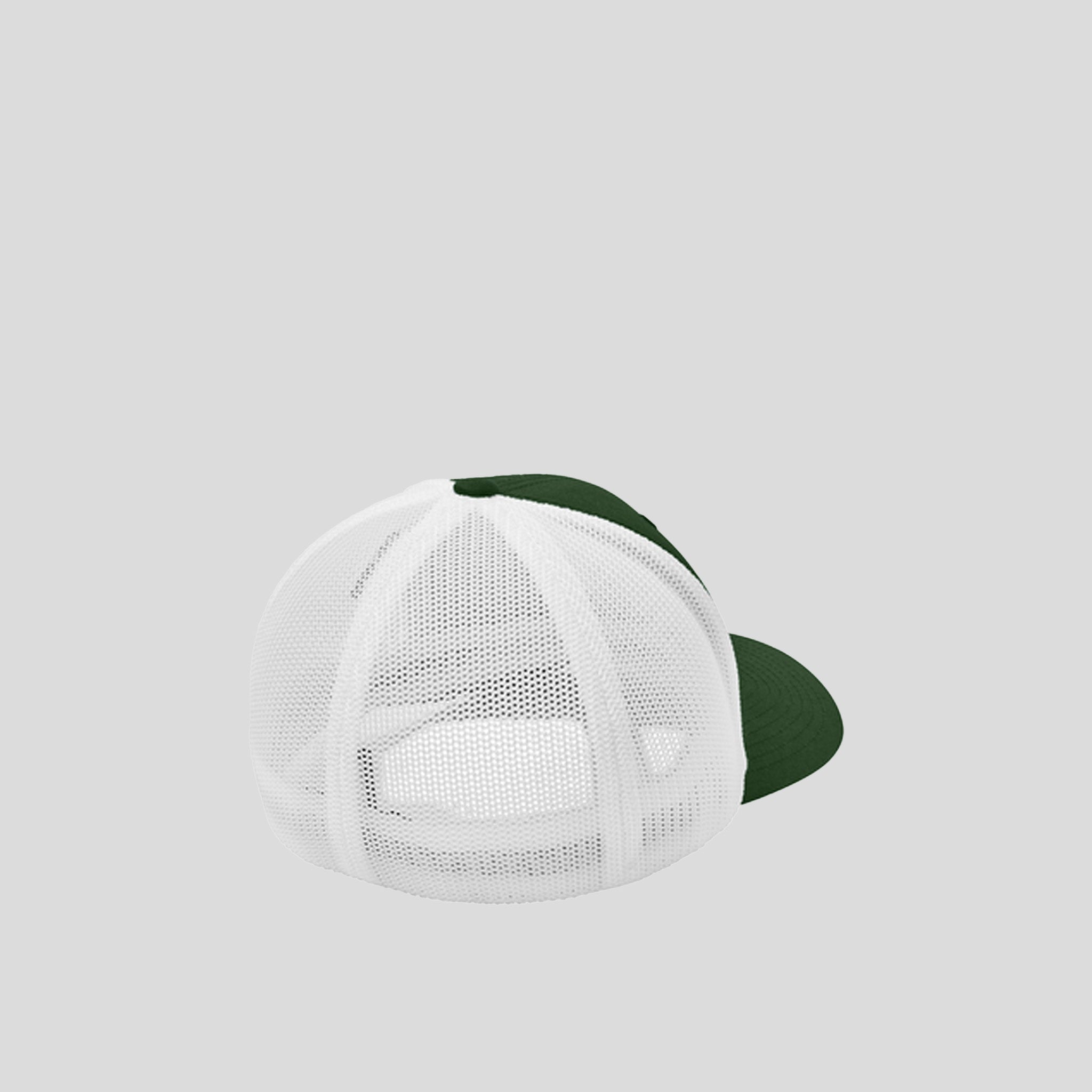 Flexfit® Mesh Back Cap | Forest Green/White
