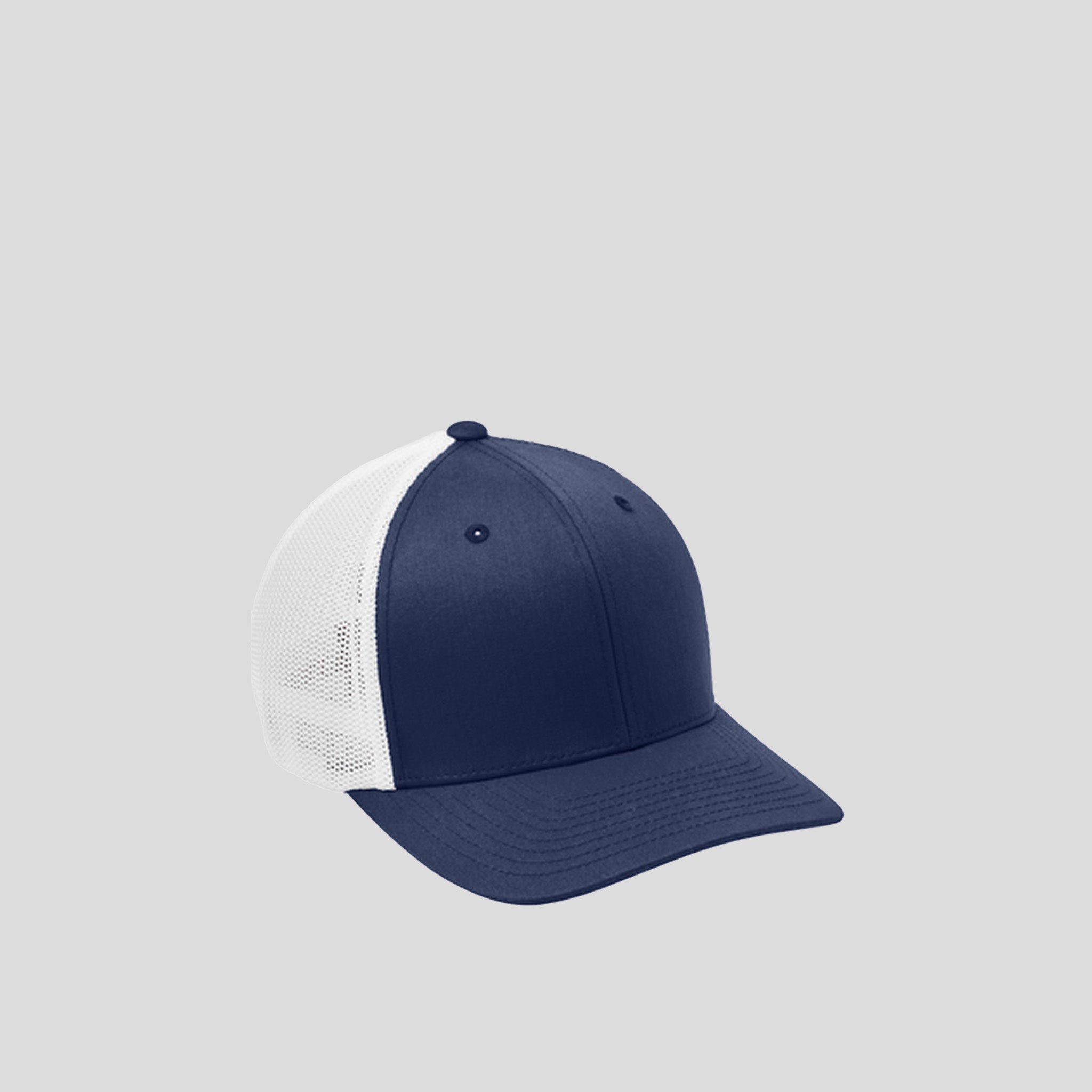 Flexfit® Mesh Back Cap | True Navy/White