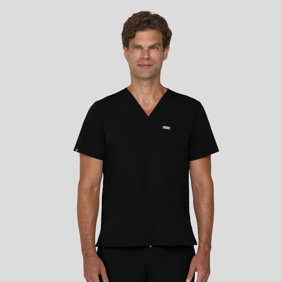 Tempo Men's 1 Pocket V-Neck Top | Black