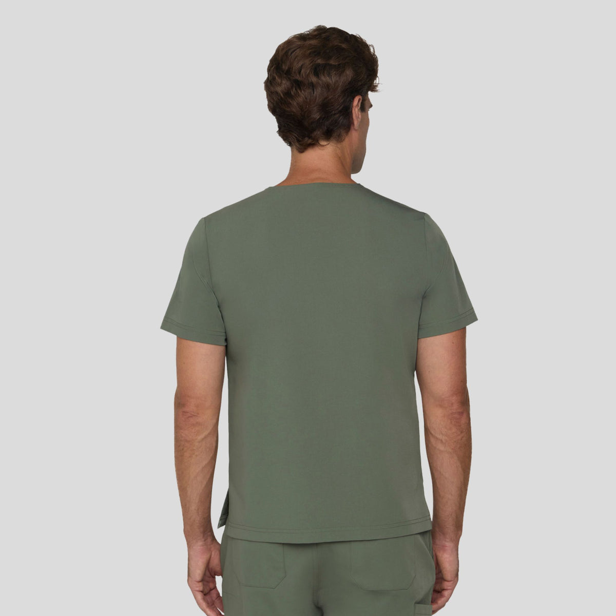 Tempo Men's 1 Pocket V-Neck Top | Olive