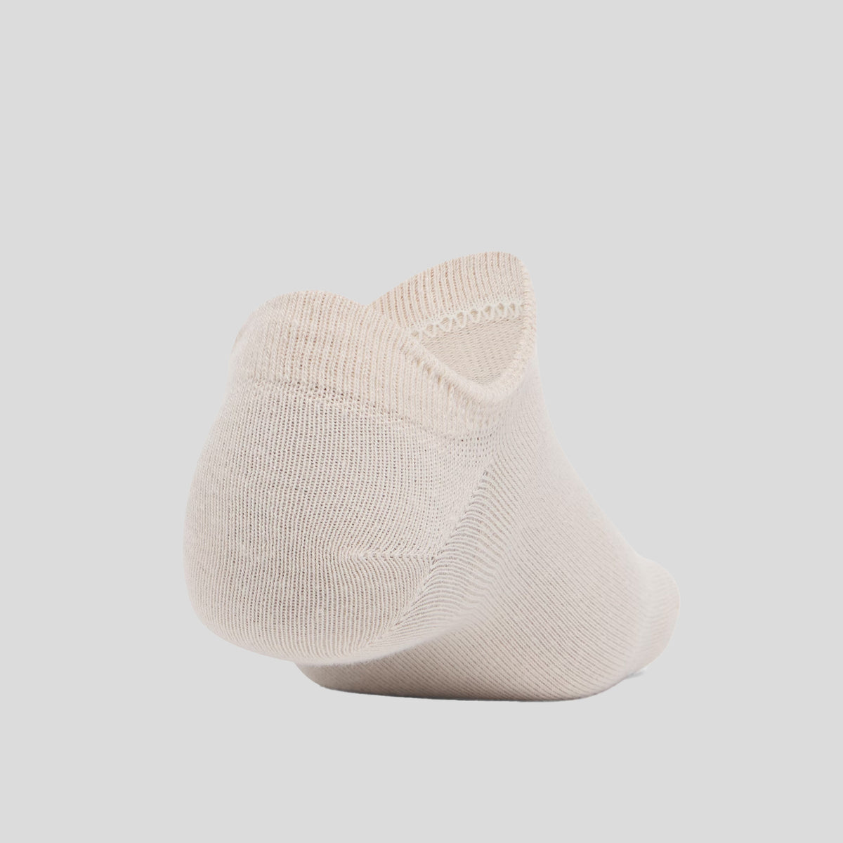 Unisex Essential 6-Pack No Show Socks | Beige/Beige/Grey