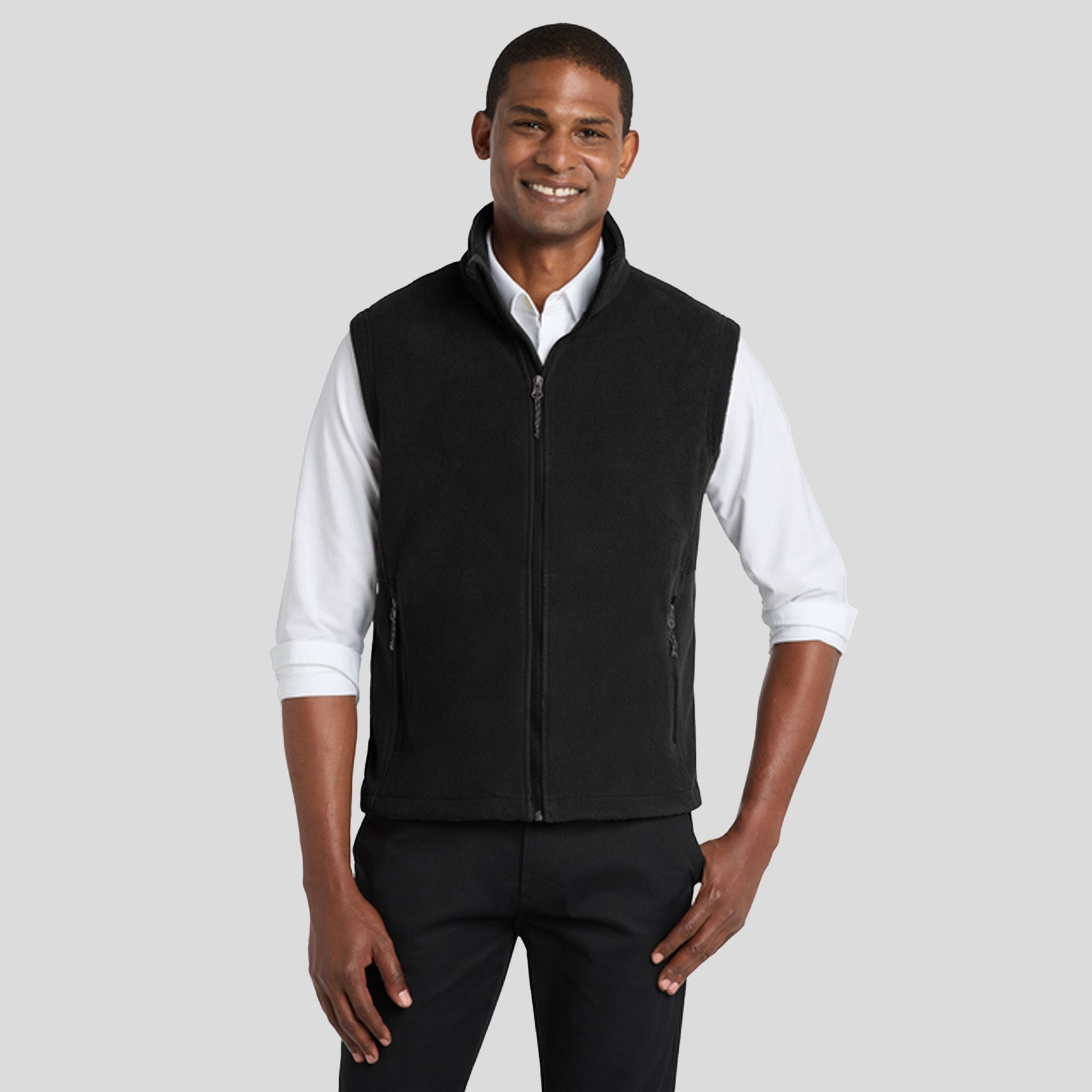 Value Fleece Vest | Black